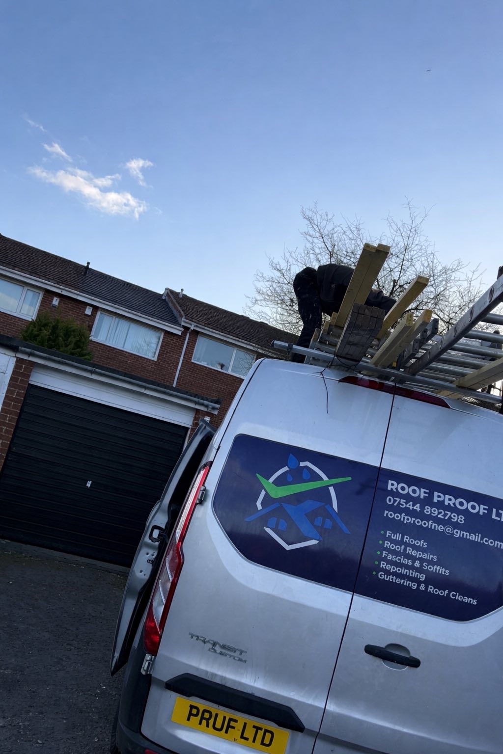 Natural Slate roof in Seaham
