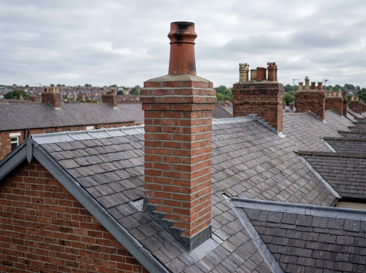 Chimney Repoint roof in Gateshead