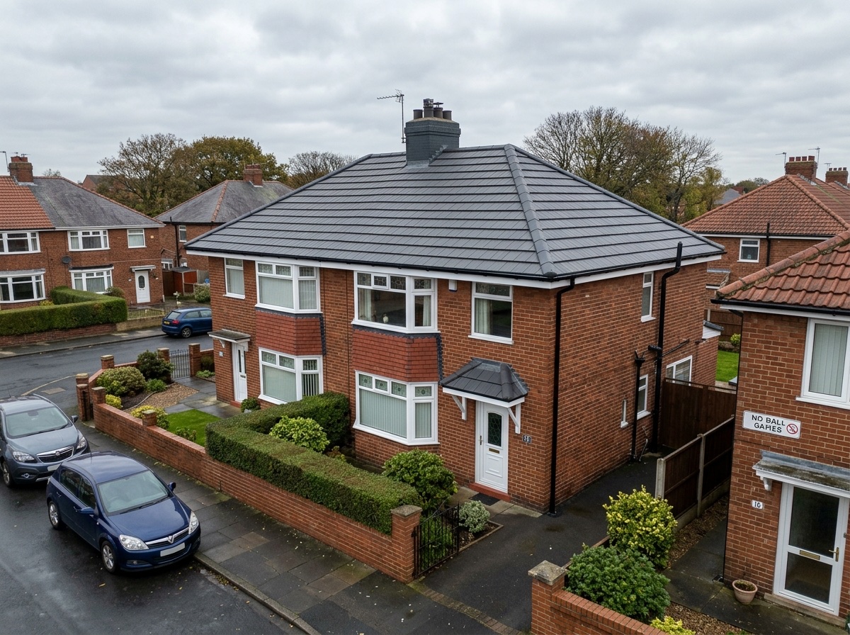 Concrete Tile roof in Sunderland